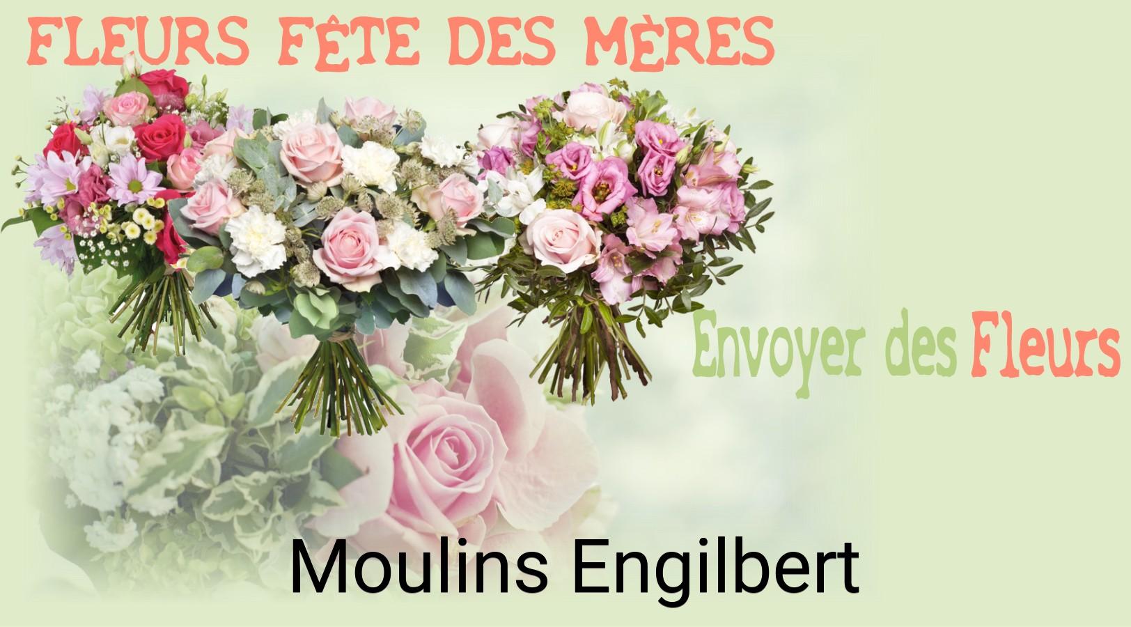 Bouquet de Fête des Mères livré à Moulins-Engilbert